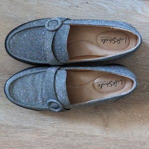 ✨3/$25 8W Life Stride Silver Chunky Loafers